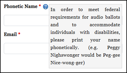 Phonetic Name - More Information Phonetic Name - More Information